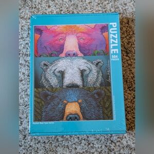 Alaskan Bear Eyes Series 504 Pc Puzzle New Sealed